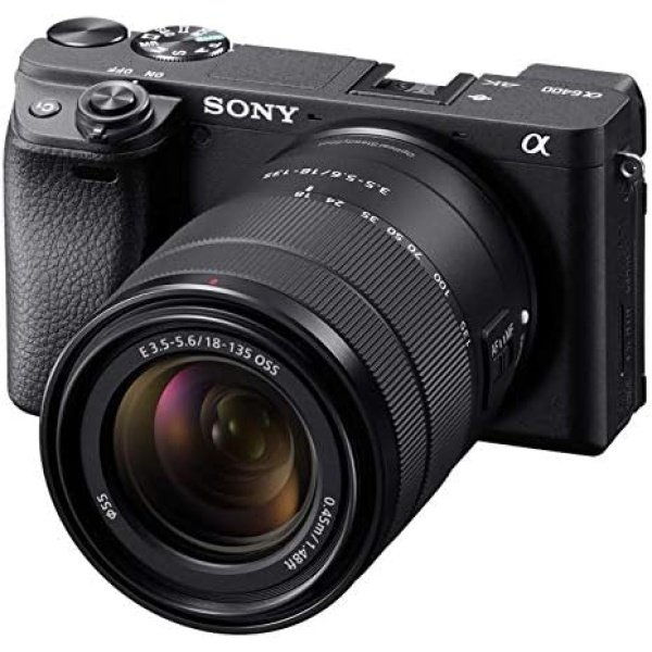 Sony ILCE6400M/B Black Alpha A6400 Mirrorless Camera:Compact APS-C