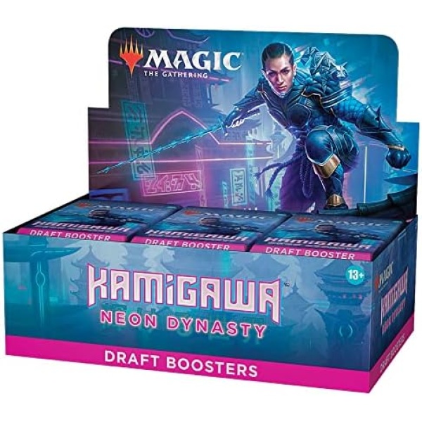 Magic The Gathering Kamigawa: Neon Dynasty Draft Booster Box | 36 Packs (540 Magic Cards)